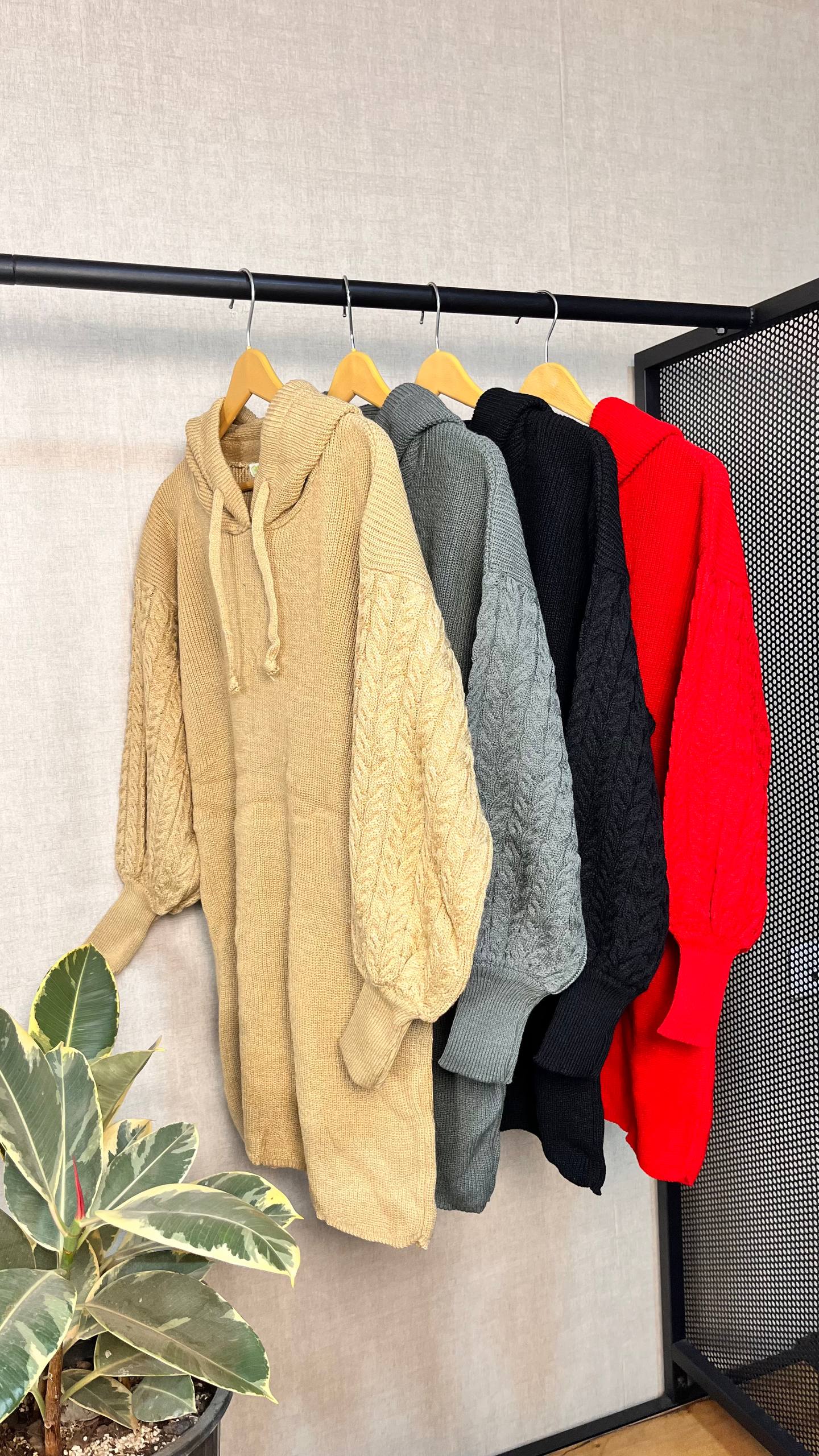 خرید هودی بافت بلند