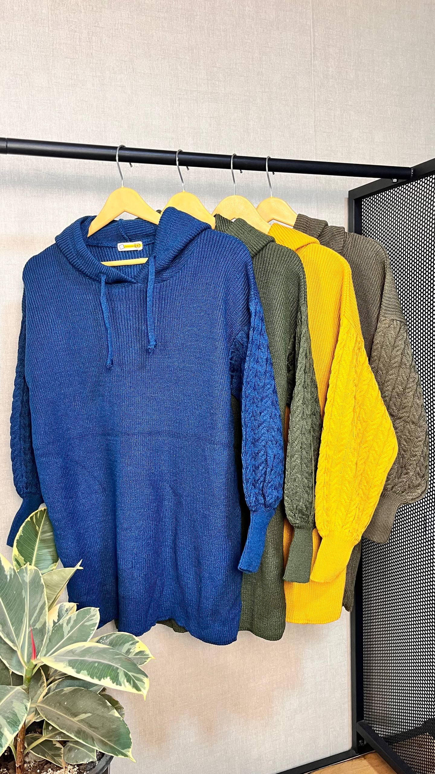 خرید هودی بافت بلند